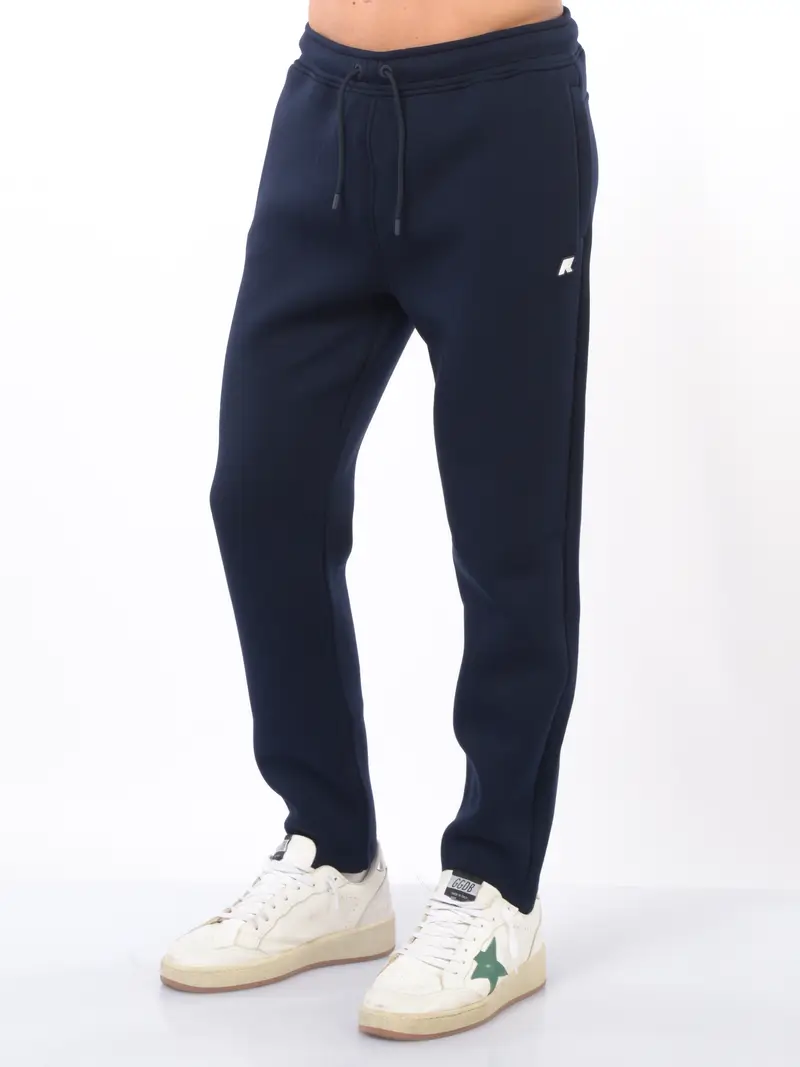 pantalone da uomo K Way in felpa con logo Blu
