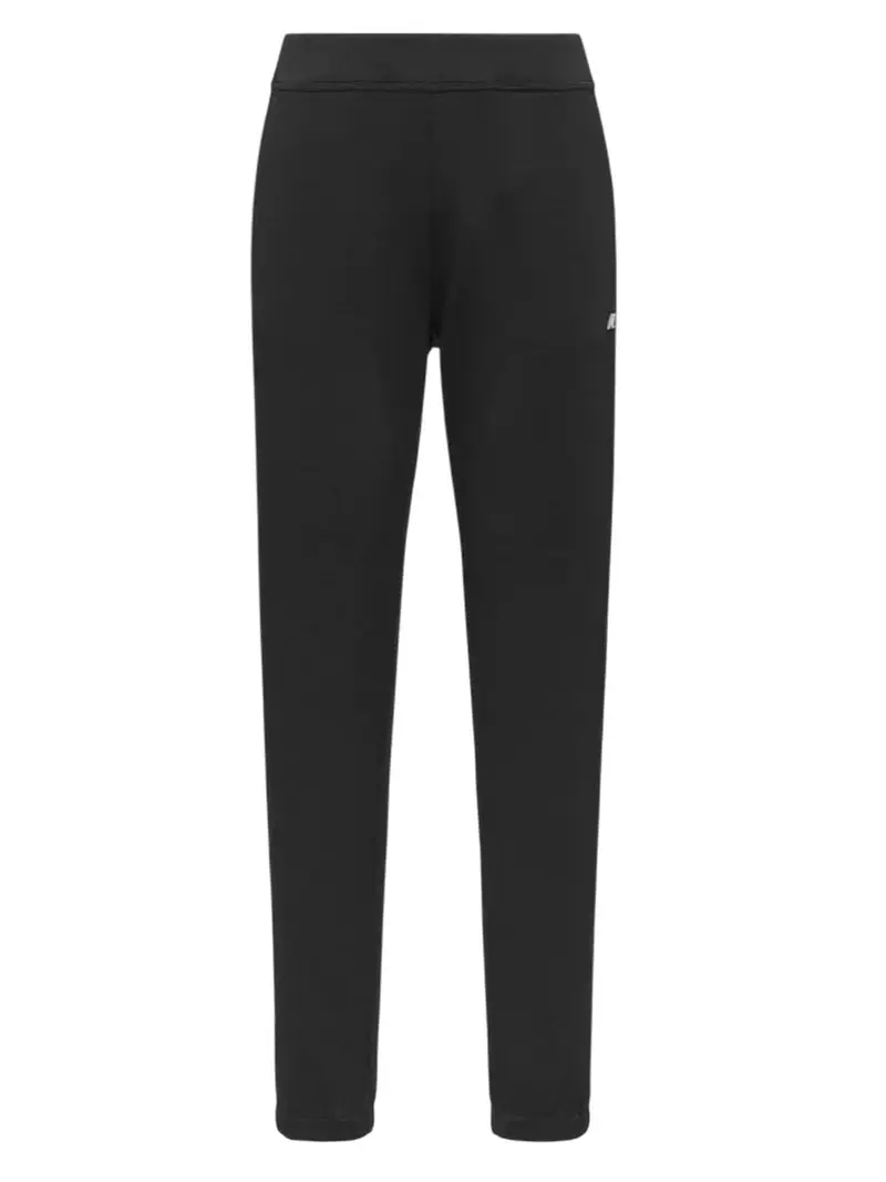 pantaloni donna k-way - ginevrette light spacer - nero BLACK