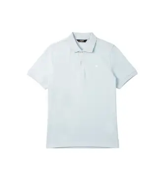 per uomo K1125CW Polo Vinnie Pique blu (S), Casual, Manica corta