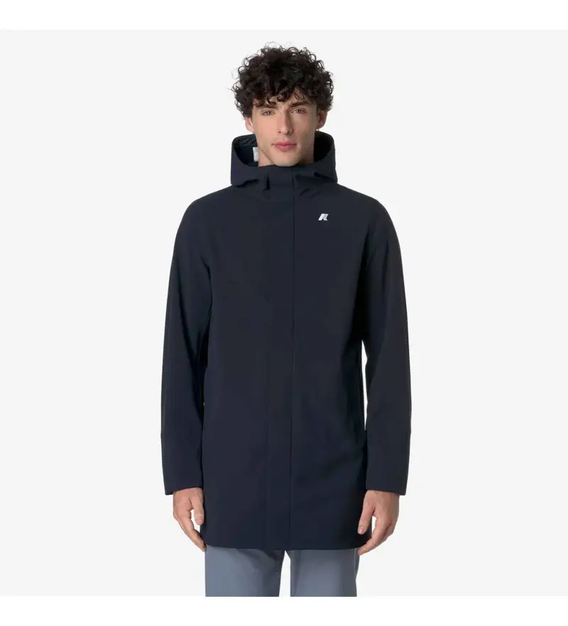 per uomo K7126UW Giacca Marlyn Bonded blu navy (S), Casual, Nylon