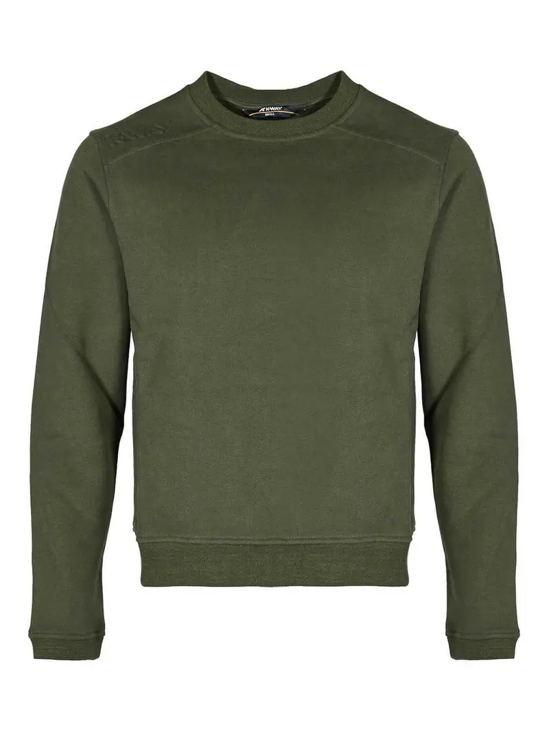 PERRUEL SPEGINA IN COTON e CASHMERE Verde