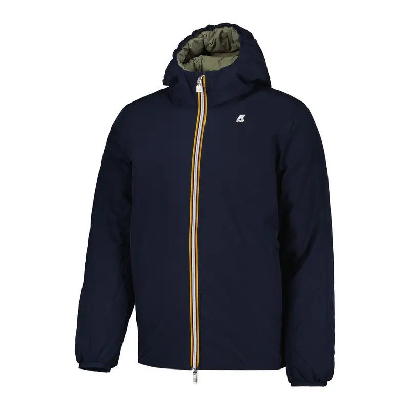 PIUMINO CON CAPPUCCIO JACK ECO STRETCH THERMO DOUBLE Blu