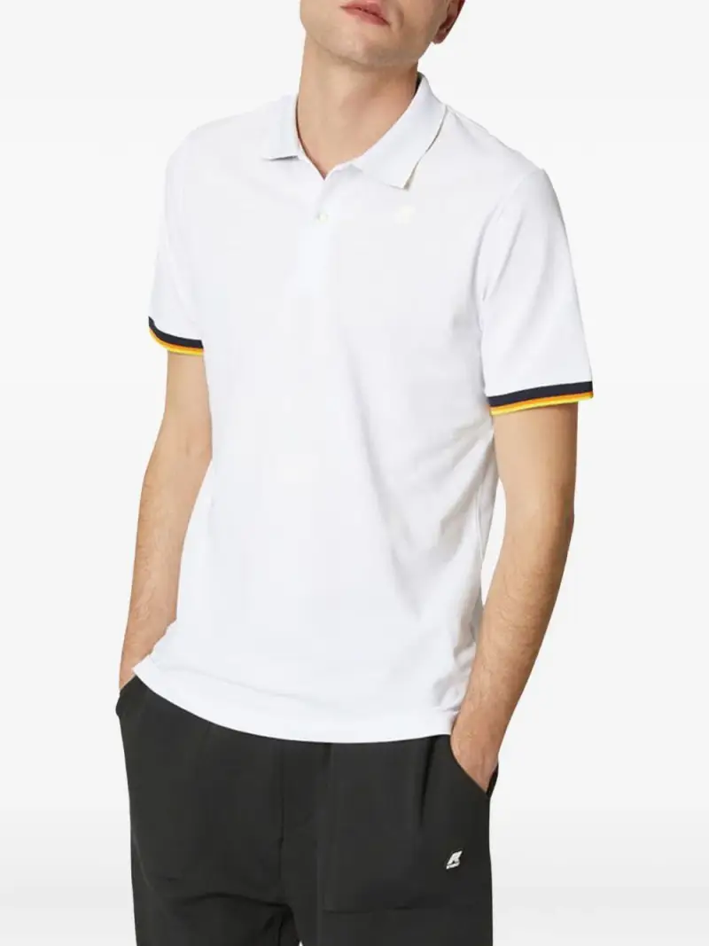 K-Way Polo Bianco 2538720 miniatura 3