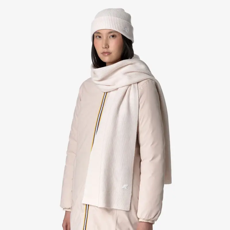 Sciarpa Donna k-way k4136fw-az0 Bianco WHITE