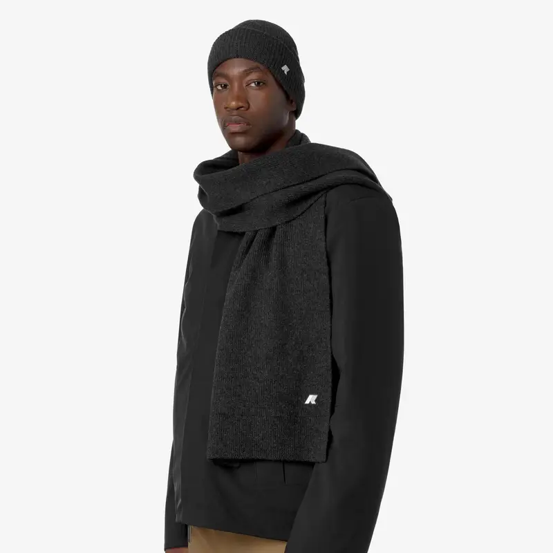 Sciarpa Donna k-way k4136fw-az3 Nero BLACK