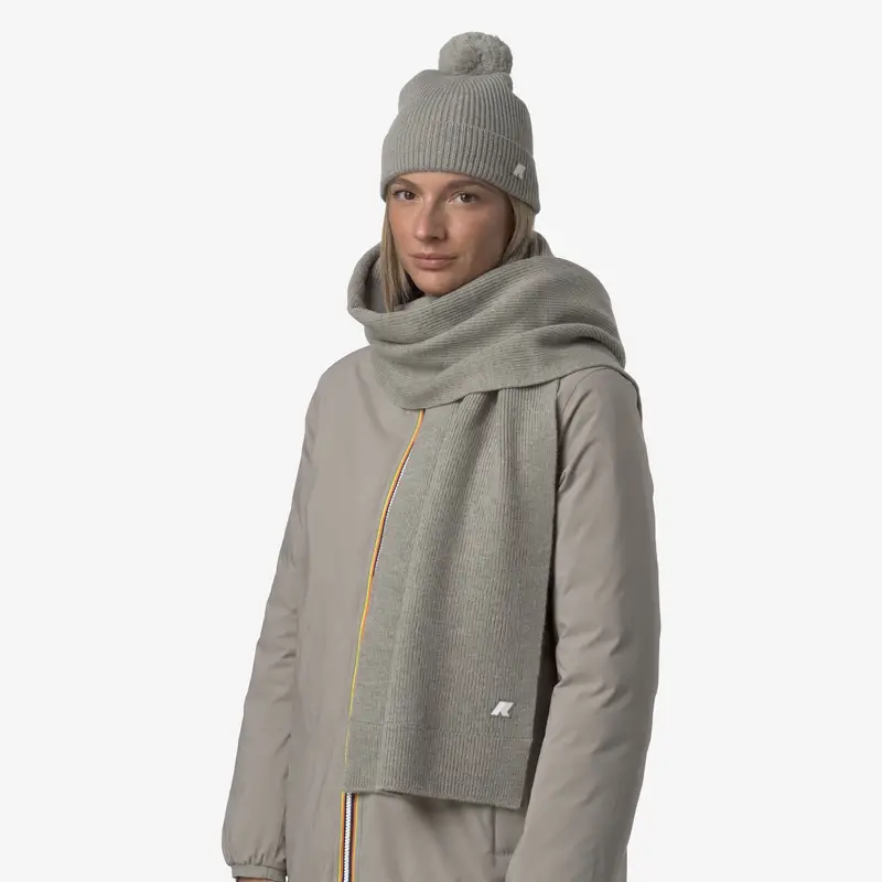 Sciarpa Donna k-way K4136FW-KAM Verde GREEN