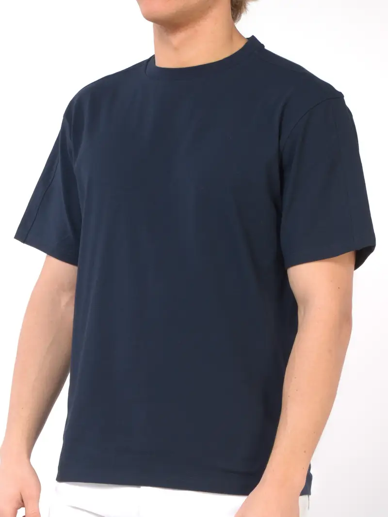 t Shirt da uomo K Way girocollo con profilo Blu