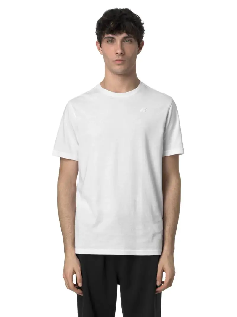 K-Way T-shirt Bianco 2537667 miniatura 3
