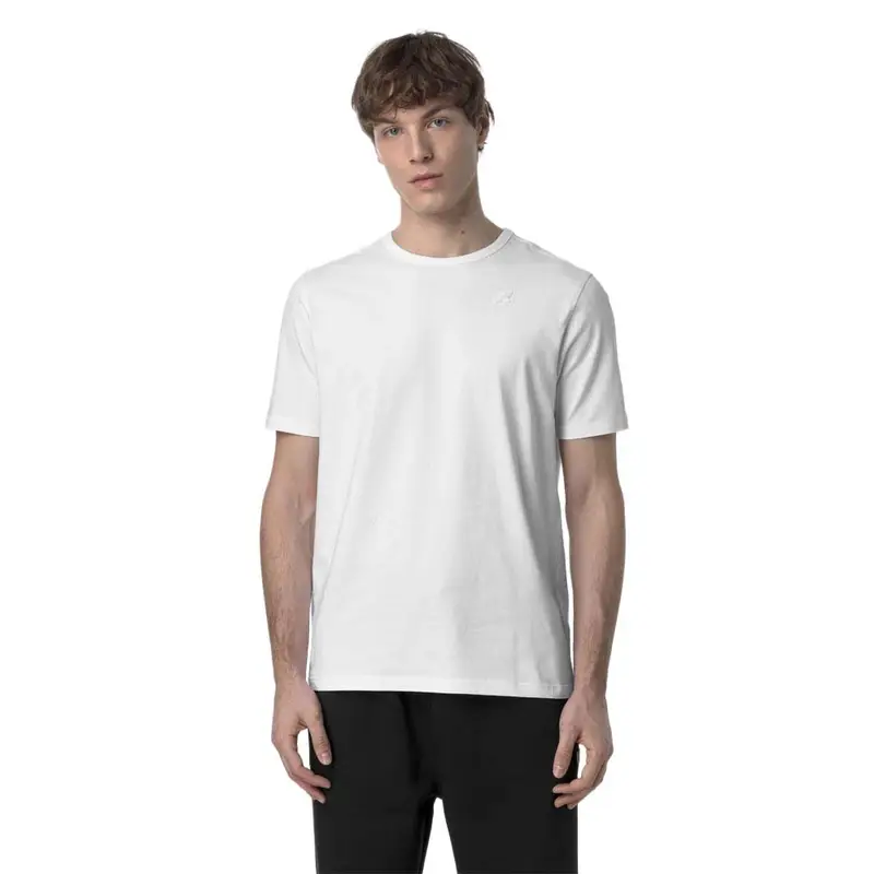 T-Shirt Stretch Adame Bianco Uomo XL