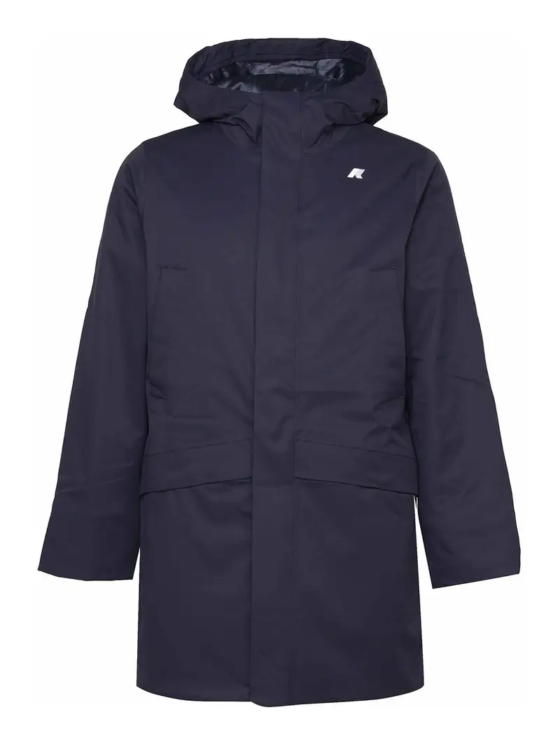 K-Way Trench Blu 4074296
