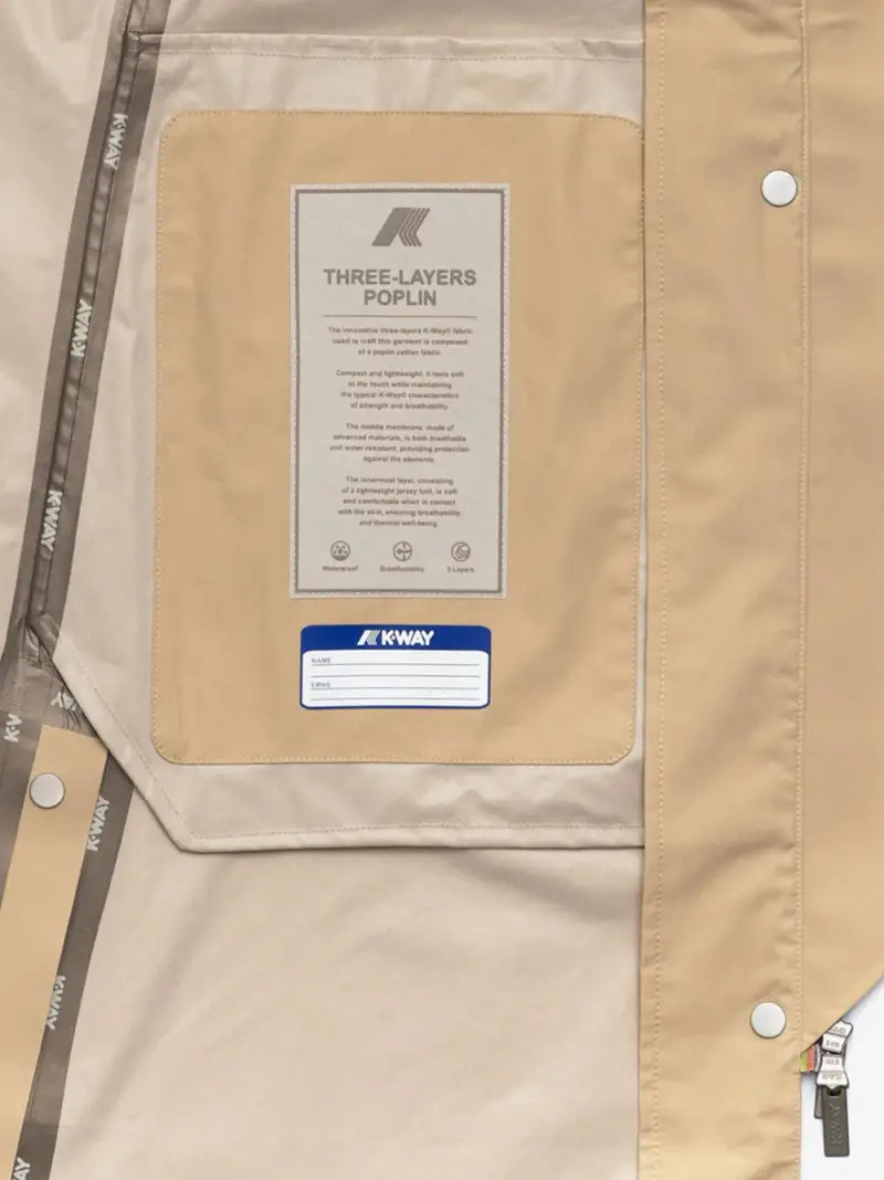 K-Way Trench Beige 2538743 miniatura 2