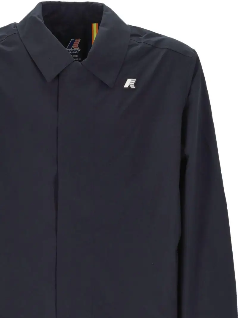 K-Way Trench Blu 2756708 miniatura 3