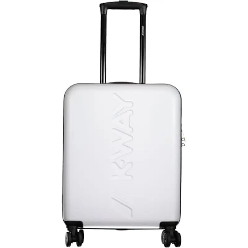 K-Way Trolley k-air spinner S cabina L15 white- blue MD cobalt