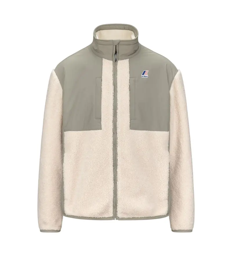 unisex. K6133HW Polar Sixte 4.0 Orsetto beige, verde (S), Casual, Poliestere