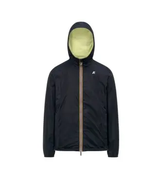 unisex K8134TW Giacca reversibile interlock (S), Casual, Giallo, Cotone, Navy Bianco