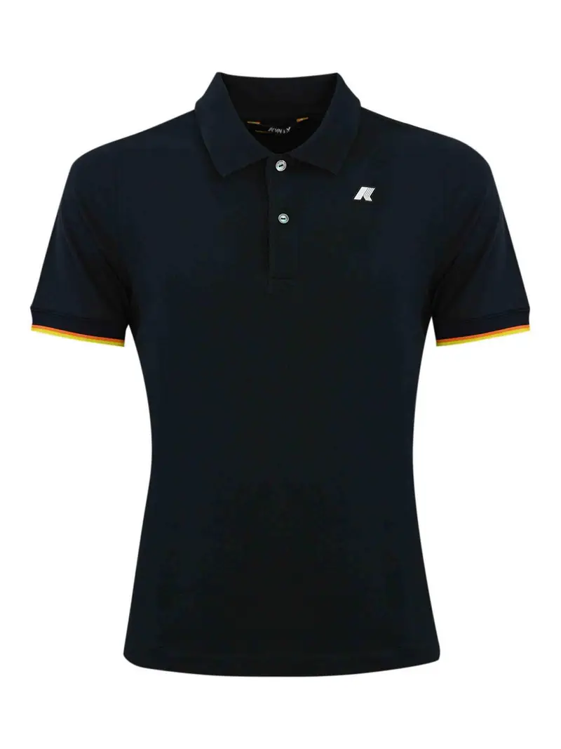 Vincent Piquet Polo Shirt in cotone Blu