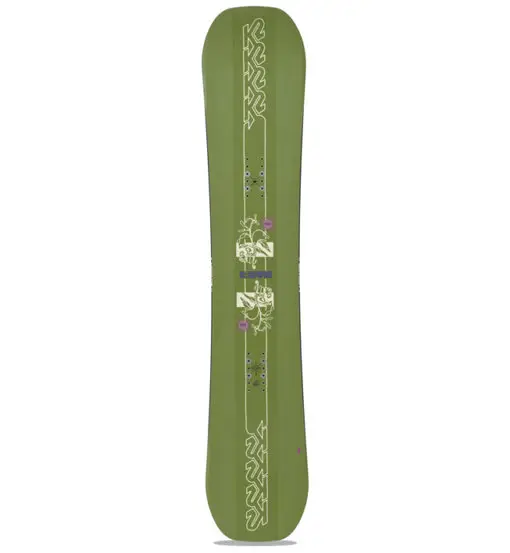 Lime Lite - tavola da snowboard - donna Green