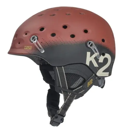 Route - casco da sci Orange