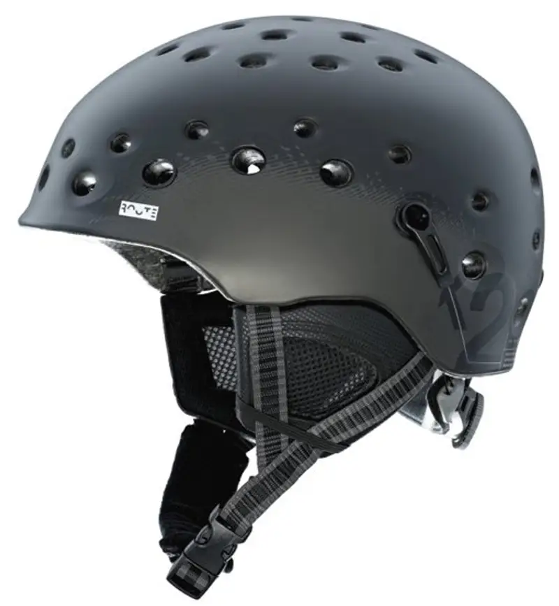 Route - casco freeride Black