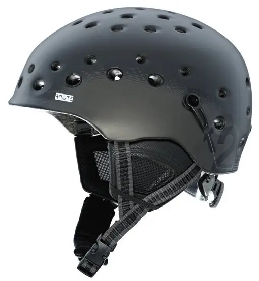 Route - casco freeride Black