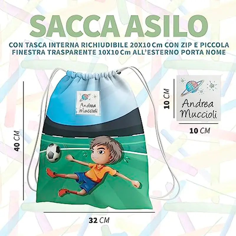 KAÏDENSÏ Zainetto asilo 2301947 miniatura 2