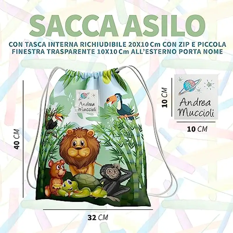 KAÏDENSÏ Zainetto asilo 2301945 miniatura 2