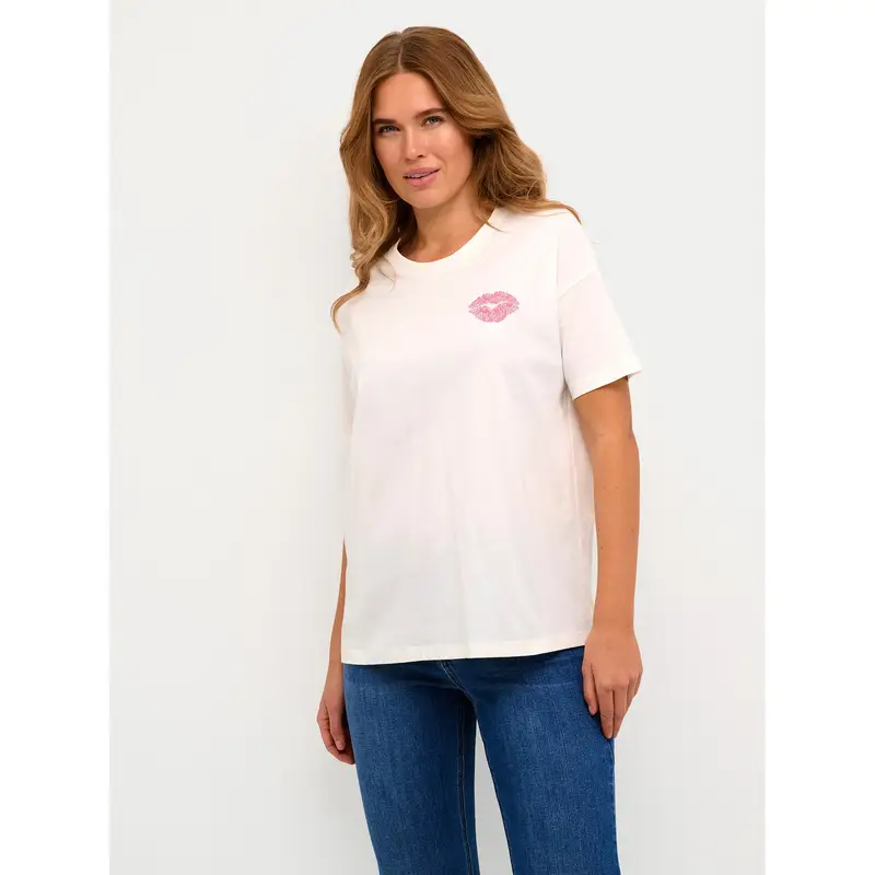 Kaffe T-shirt Beige 3205900