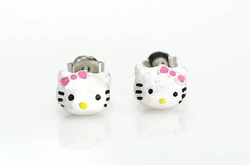 Kaguyo Orecchini Donna Argento 1598470 miniatura 2