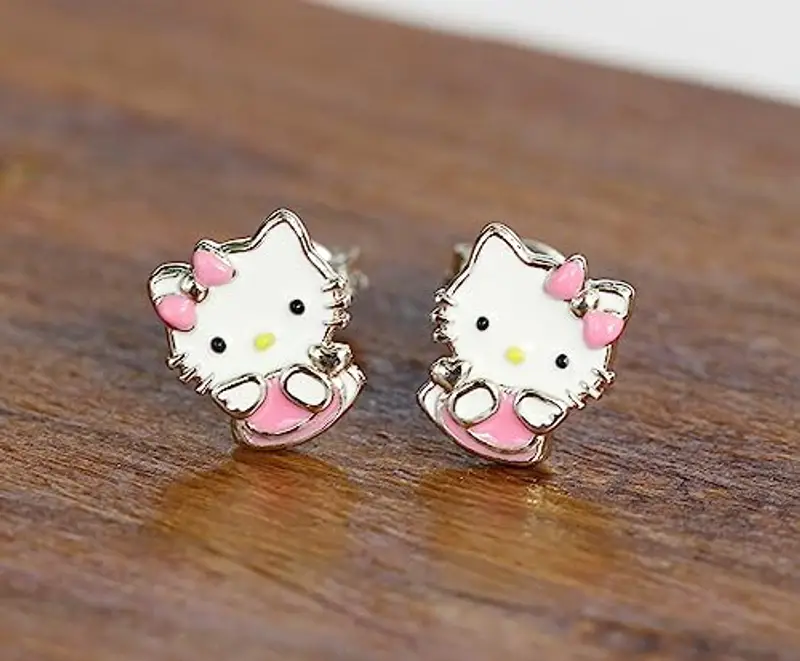 Kaguyo Orecchini Donna Argento 1201366 miniatura 2