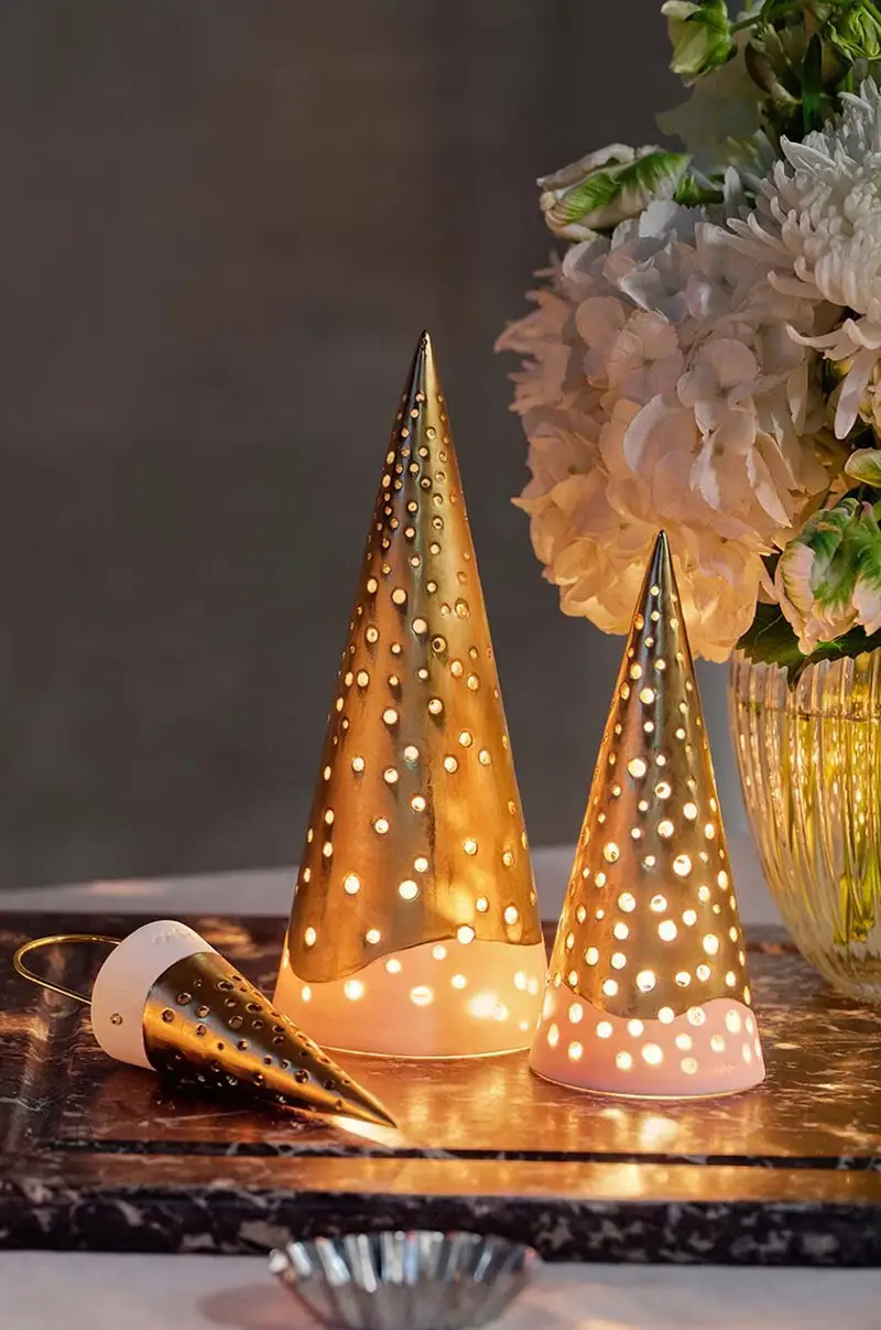 candeliere decorativo Nobili Giallo miniatura 5