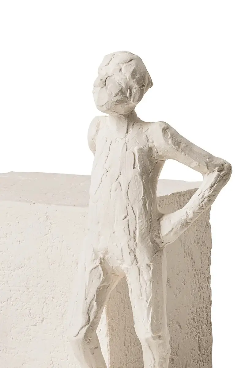 figurina decorativa Astro Scorpio colore bianco miniatura 3