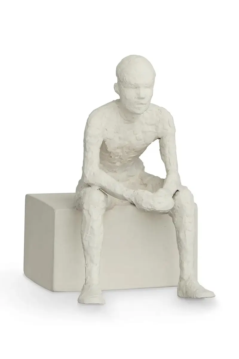 figurina decorativa Character Reflective One colore bianco