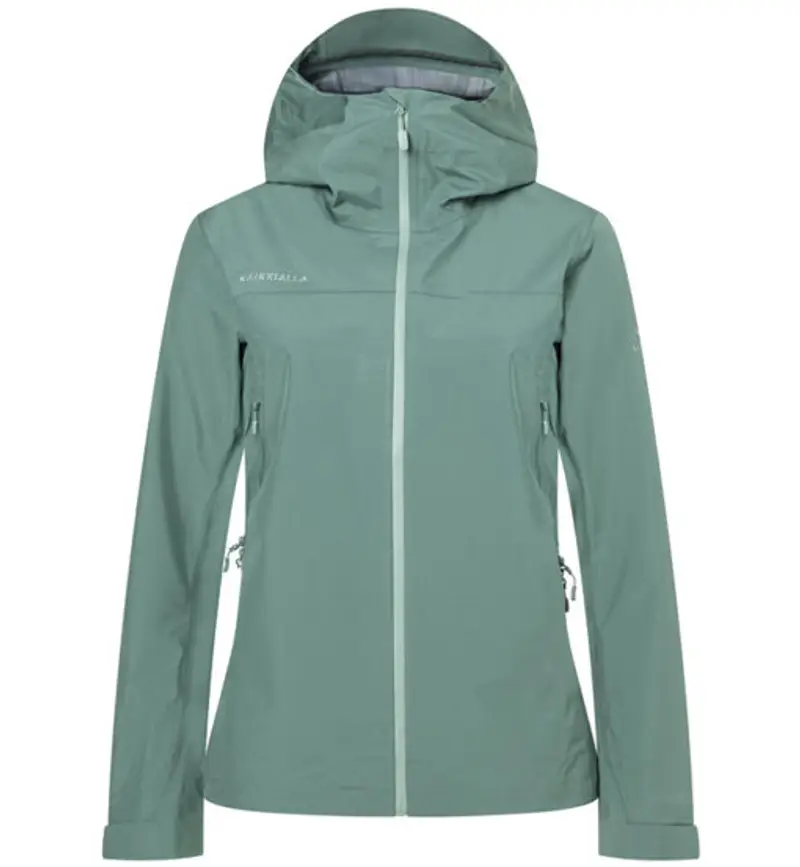 Ahmas W - giacca hardshell - donna Green