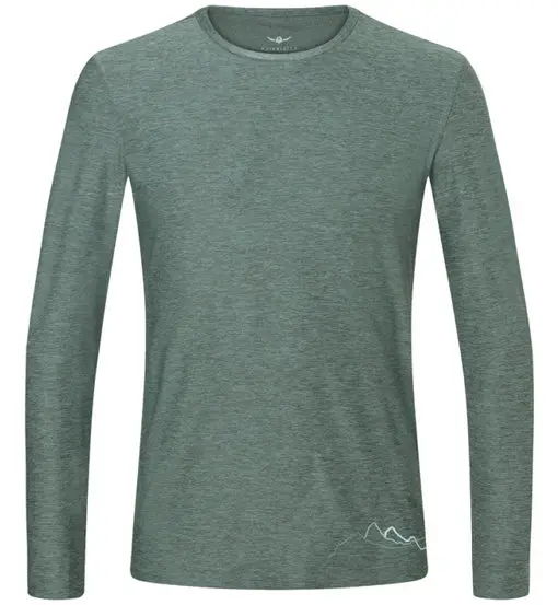 Kajaani M L/S - maglia manica lunga - uomo Green