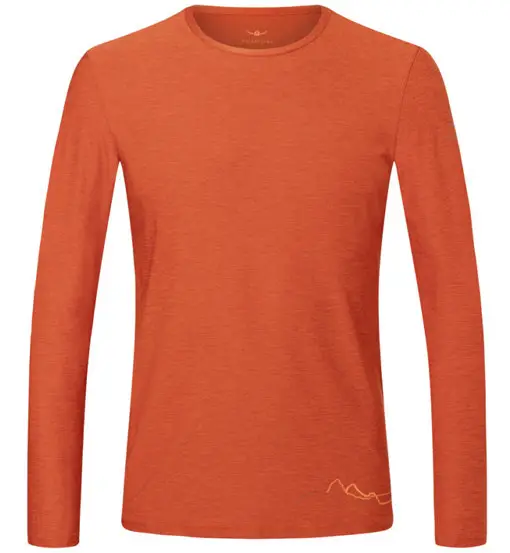 Kajaani S - maglia manica lunga - uomo Red