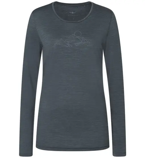 Kunes W - maglia manica lunga - donna Green