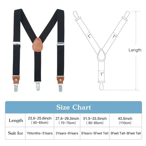 Kajeer Bretelle Nero 2727828 miniatura 3