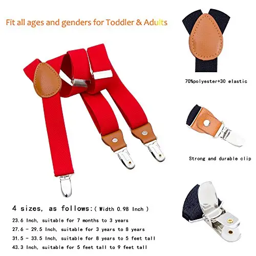 Kajeer Bretelle Rosso 2727832 miniatura 2