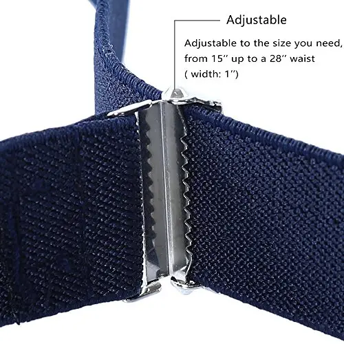 Kajeer Cintura magnetica regolabile per bambini - Grande cintura elastica elasticizzata con fibbia magnetica facile per miniatura 3