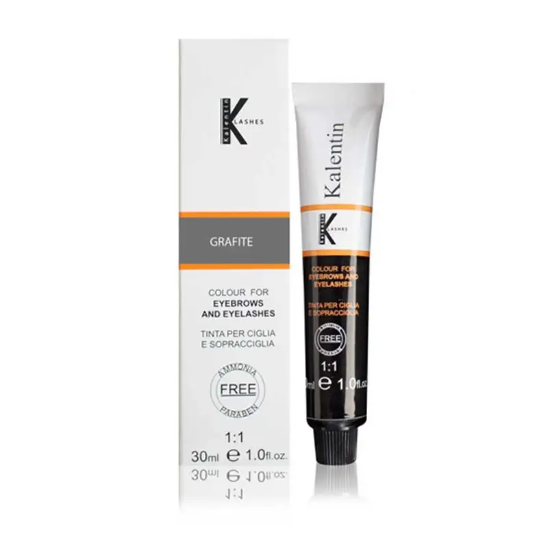Kalentin Lashes Tinta per Ciglia e Sopracciglia - Graphite 30 ml