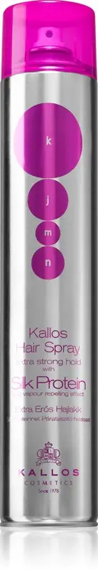 Spray per capelli alle proteine della seta extra forte tenuta 750 ml