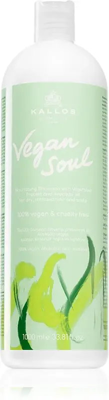 Vegan Soul shampoo nutriente per capelli secchi, stanchi 1000 ml