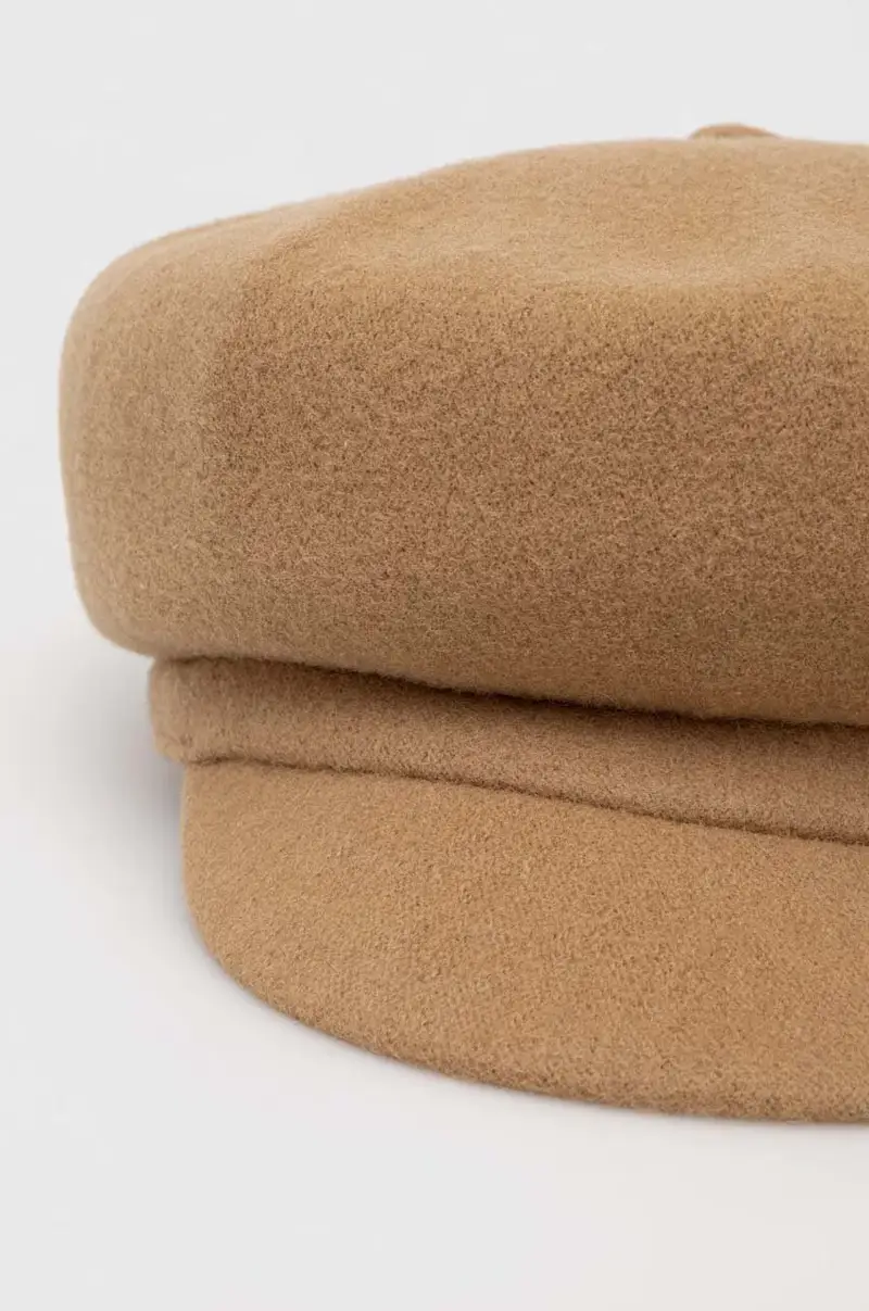 berretto alla marinara in lana Beige miniatura 4