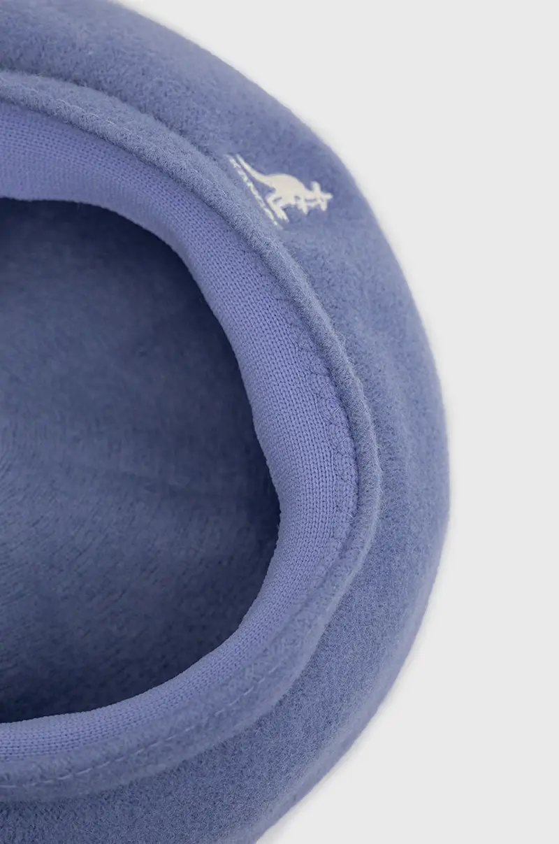 berretto basco in lana Blu miniatura 4