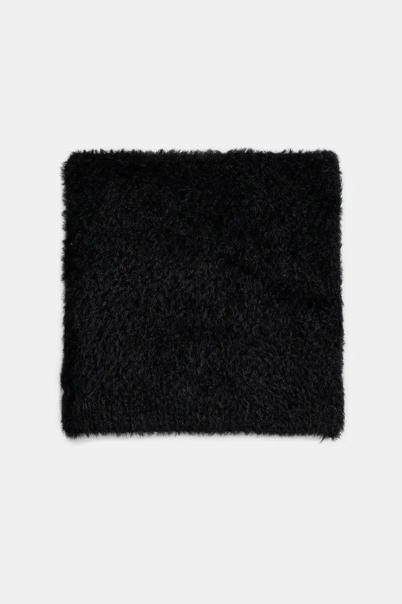 berretto FAUX FUR colore nero K3791.BK001 miniatura 2