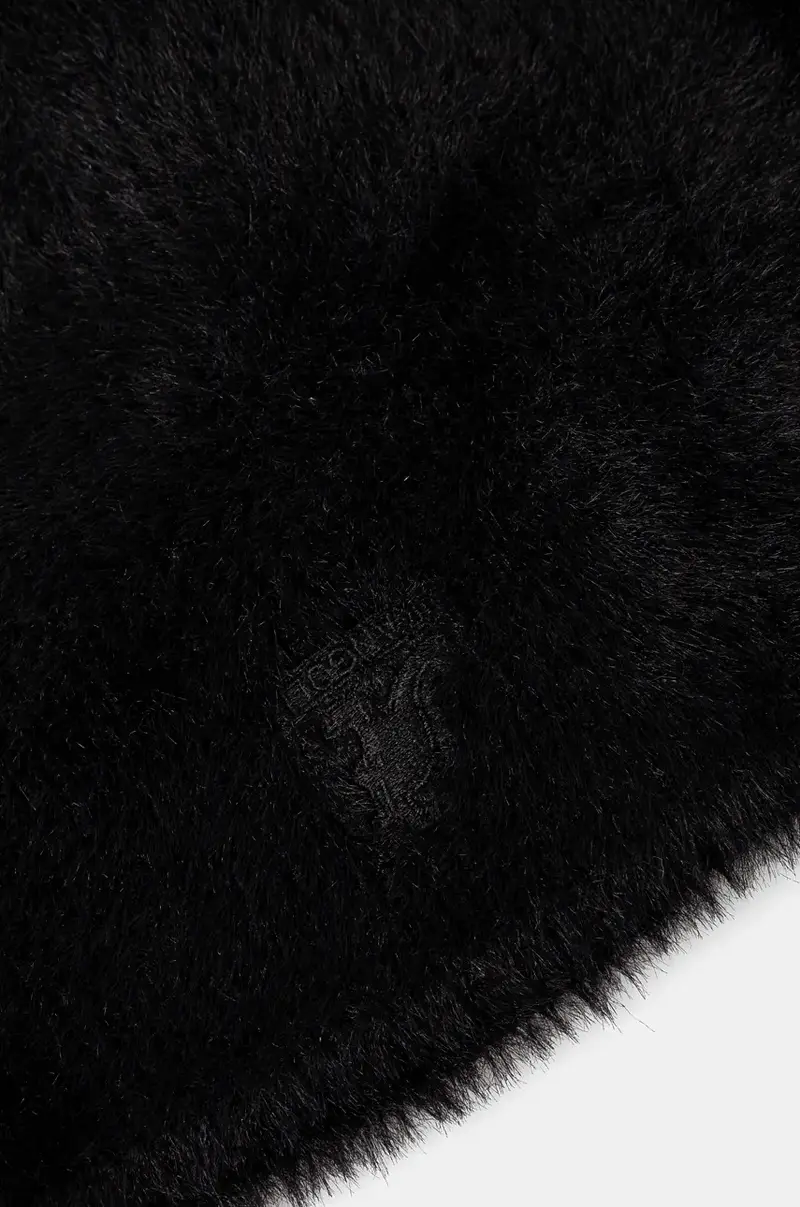 berretto FAUX FUR Nero miniatura 3