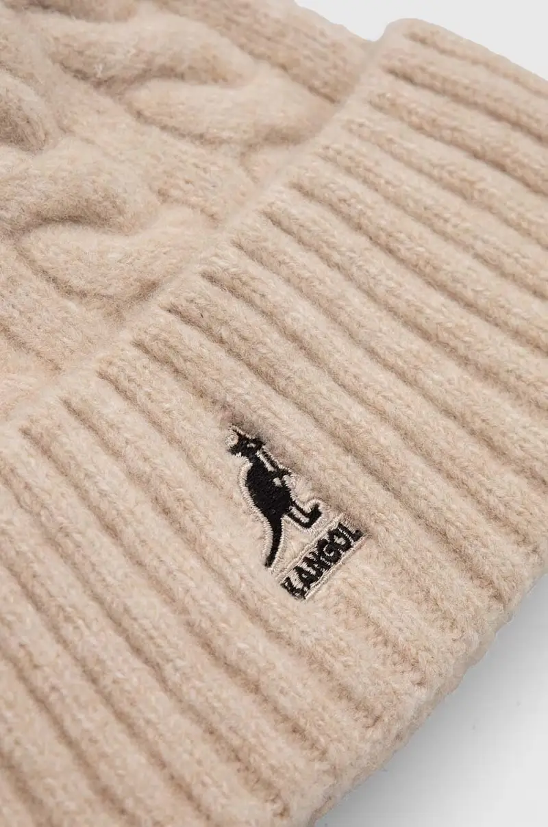 berretto in misto lana Beige miniatura 3