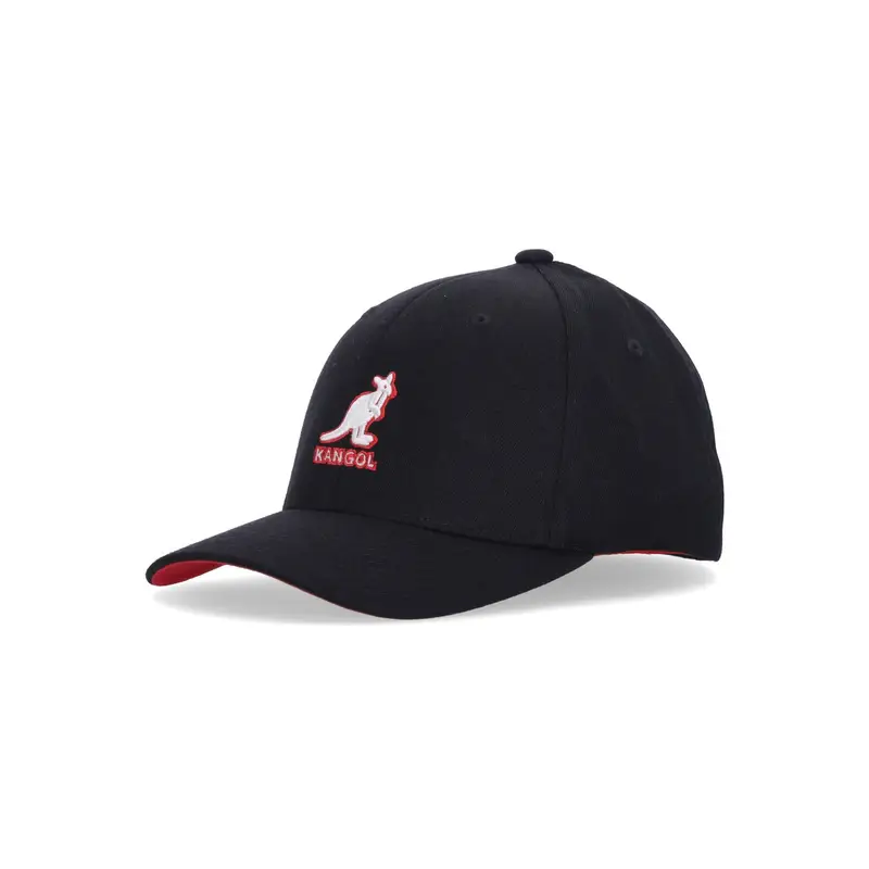 Cappellino Visiera Curva Uomo 3d Wool Flexfit Black