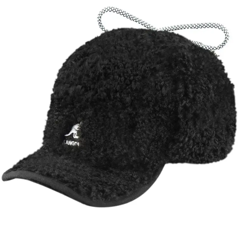 Cappello con patta in similpelle di pecora Kangol