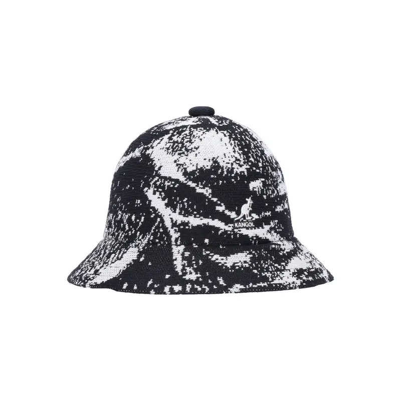Cappello Da Pescatore Uomo Airbrush Casual Black/white